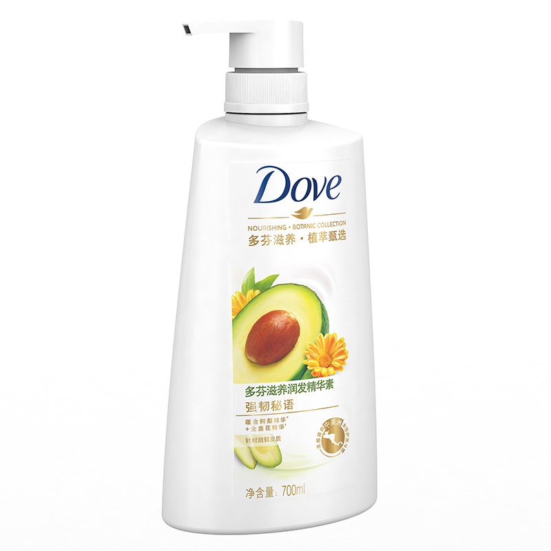 多芬(Dove)护发素 强韧秘语 滋养润发精华素 700ml[联合利华]