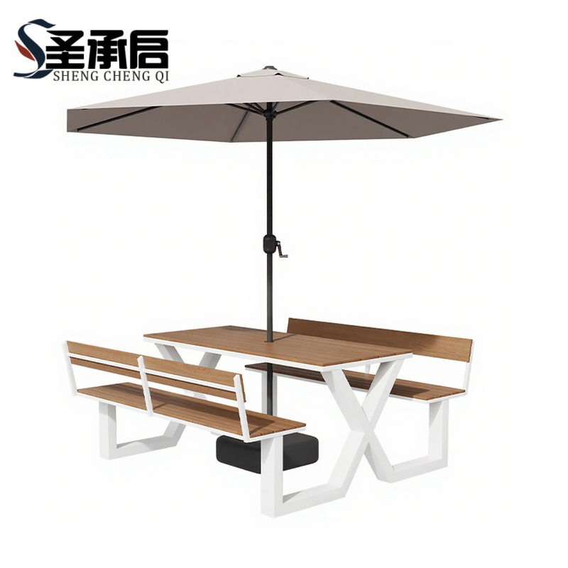 圣承启 户外休闲桌椅 160cm 套高清大图