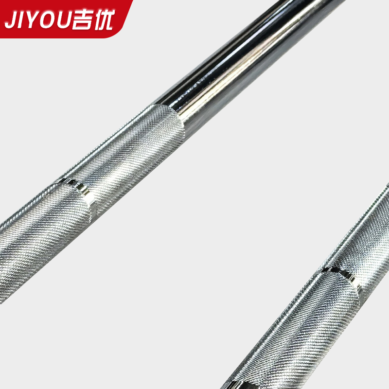1.2M直杆包胶杠铃5公斤JY-F9015高清大图