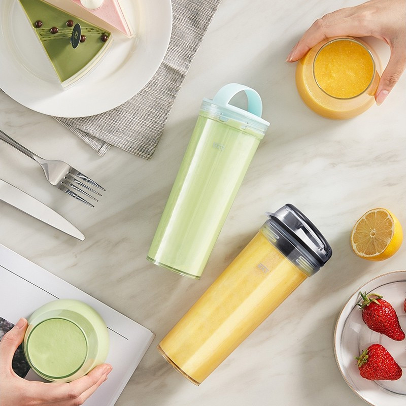 美的midea智能榨汁机便携迷你原汁杯双杯mjlz20easy216