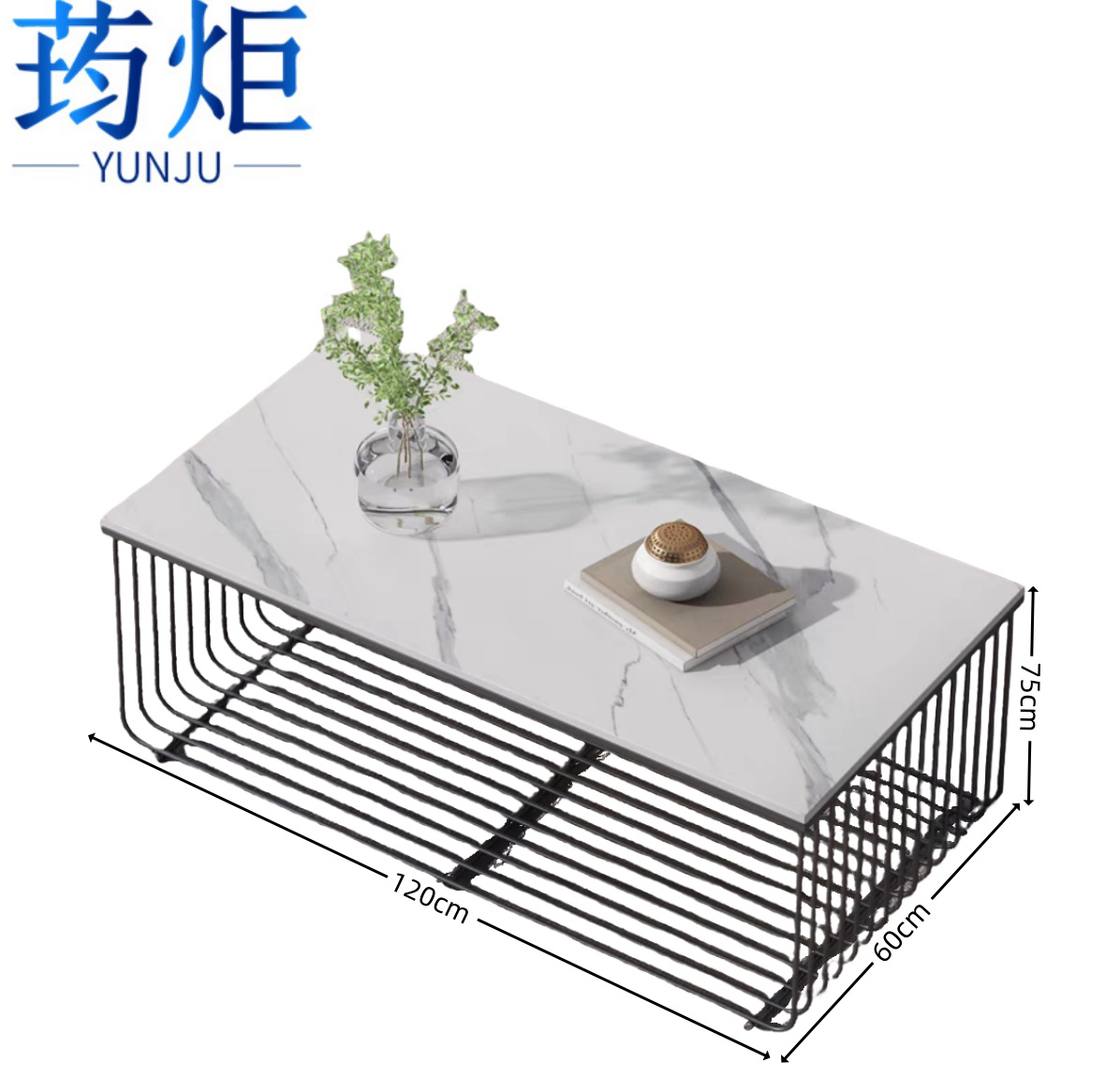 荺炬茶几120*60*45cm张高清大图
