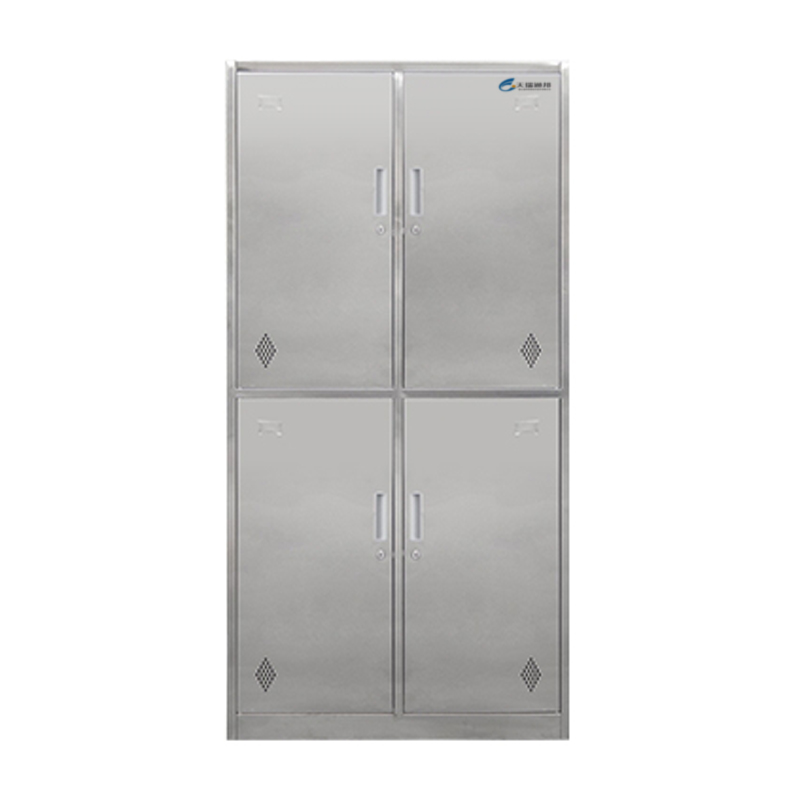 天瑞通邦 四门更衣柜(不锈钢款)1800*900*420mm 套