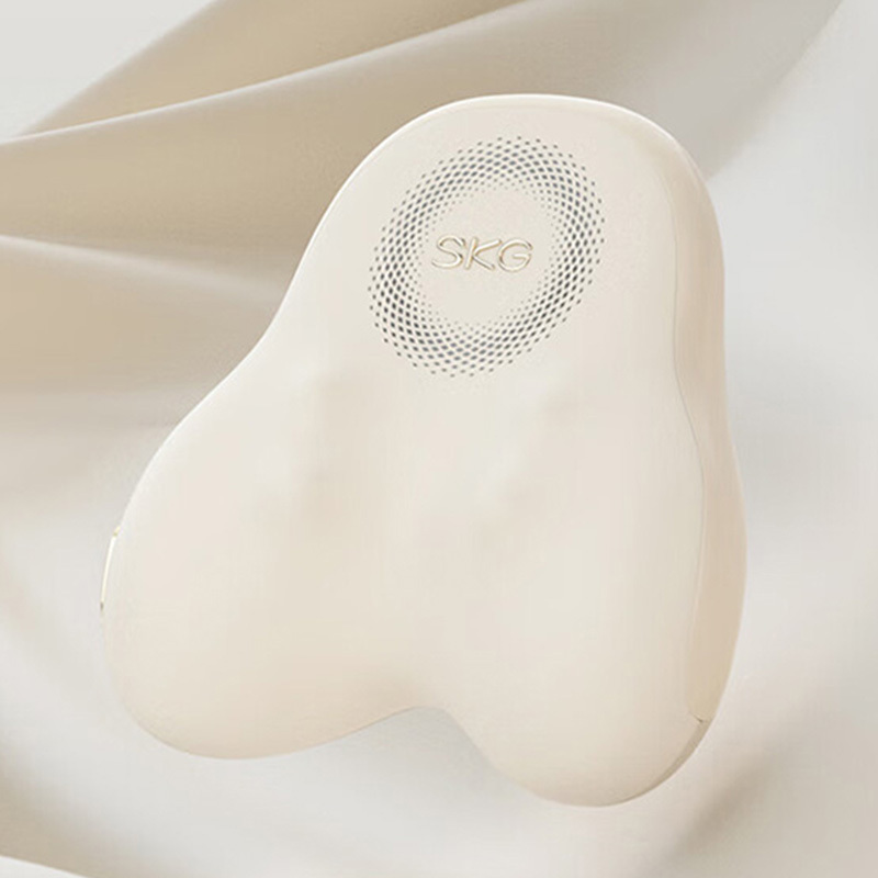 SKG腰部按摩器腰靠垫肩颈背部推揉红光热敷护腰T5系列2代高清大图