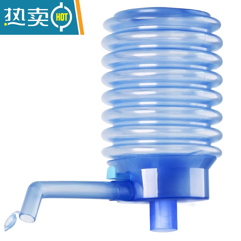 敬平手压式桶装水矿泉纯净水桶抽水器手动饮水机家用吸出水按压水器泵 115手动抽水器(5个装)(每个都有水管)(每个都有配高清大图