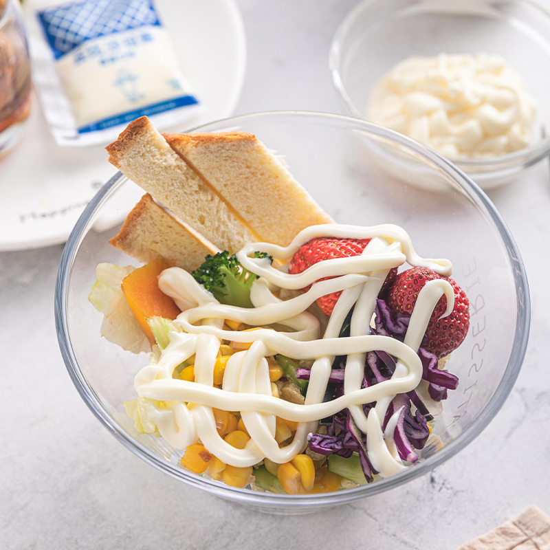 丘比kewpie香甜味沙拉酱30g10袋水果蔬菜沙拉寿司料理汉堡色拉酱