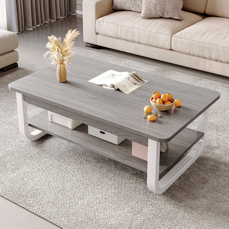 茶几客厅家用小户型简约现代创意茶桌双层沙发边几方桌简易小桌子