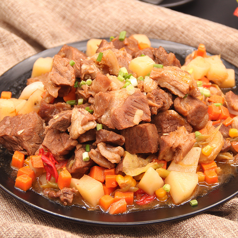 伊赛(yisai)牛肉块1kg/袋 速冻牛肉 整切调理
