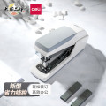 得力(deli)0368省力型订书机/订书器 适配24/6(12#)及26/6订书钉 白色