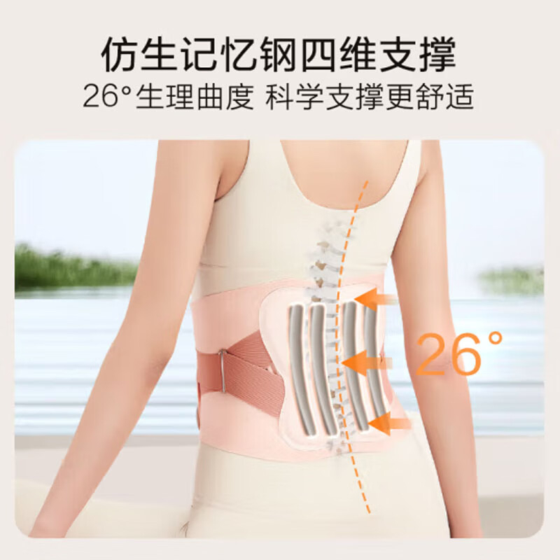 奥佳华 按摩腰带 OG-2503粉色 灰色 热敷 BDZSSC高清大图