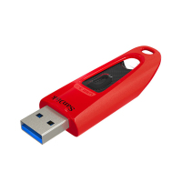闪迪(Sandisk)64GB U盘 CZ48 至尊高速升级款 USB3.0 读130MB/s 红色