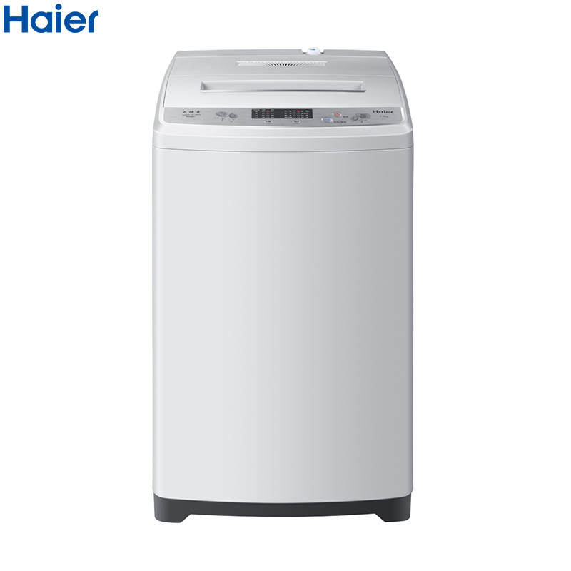 海尔 (Haier) XQB70-M1269S 7公斤全自动波轮洗衣机(月光灰)高清大图