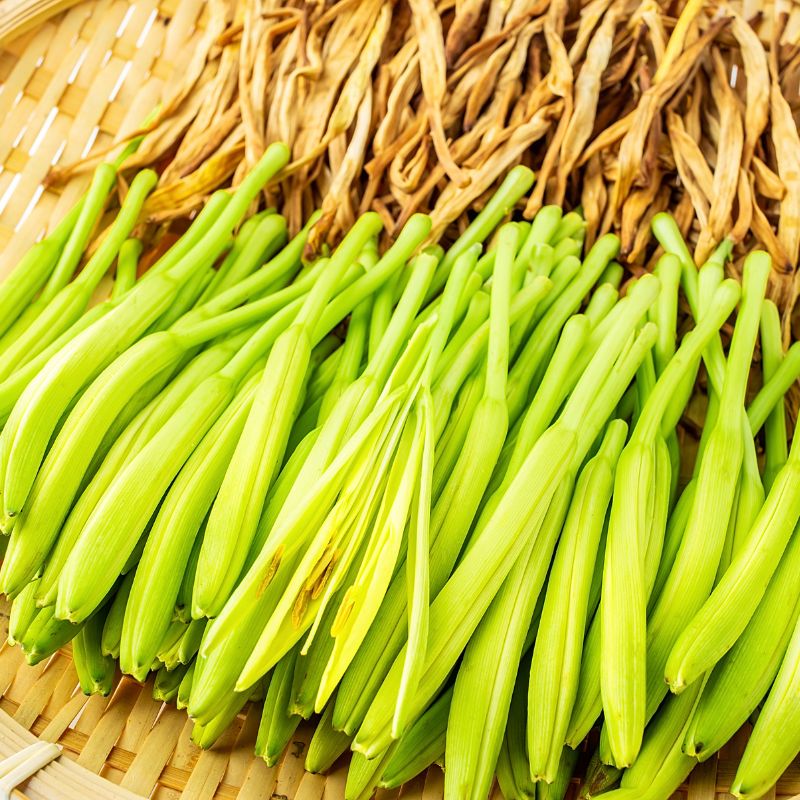 海七 黄花菜 100g /盒高清大图