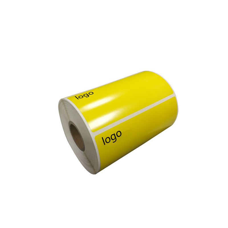 开仰(KAIYANG)PM-10045-Y-DX不干胶标签纸/预印logo设备标签100*45mm/500片/卷 黄色