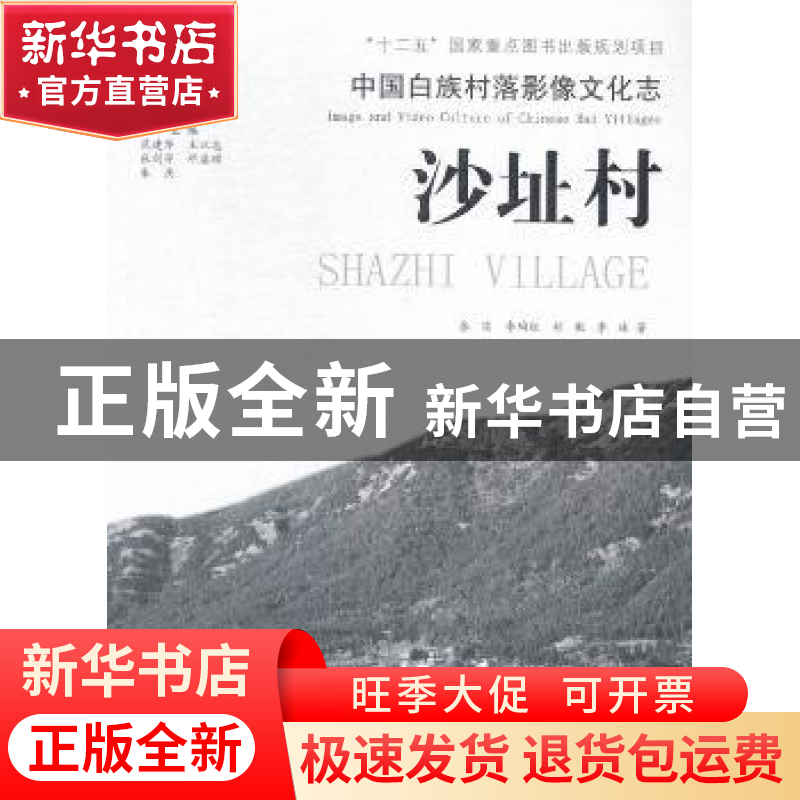 正版 沙址村 张实,李陶红,胡敏 等 光明日报出版社 9787511251336