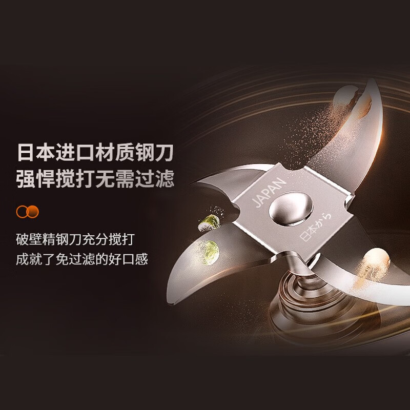 九阳 L12-Y751免洗破壁机 破壁机家用降噪不用手洗高端多功能榨汁机 1.2L[太空系列]高清大图