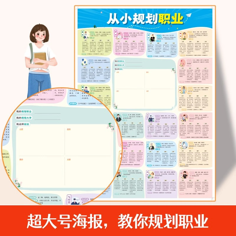 [小初高适用]从小规划大学上下(全2册) [正版] 2024从小规划大学上下册985/211介绍中国大学的书籍高中规划选