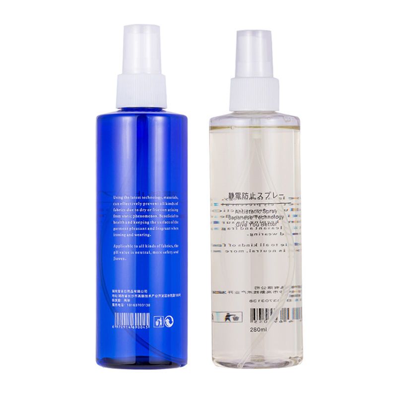 防静电喷雾100ml(1瓶试用装) 防静电喷雾衣服除静电除毛躁柔顺剂衣服头发去皱除静电水喷雾持久