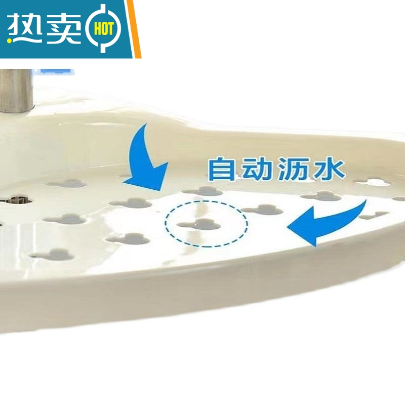 敬平不锈钢免打孔浴室卫生间墙角收纳架卫浴伸置物架顶天立地沥水阳台 [加厚4托盘可调节]+毛巾架浴室置物架