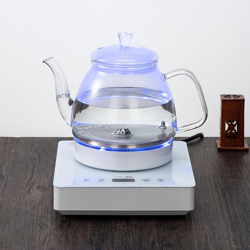 博) 全自动转头上进水烧水壶玻璃家用茶艺炉抽水加水器电热煮水煲茶炉