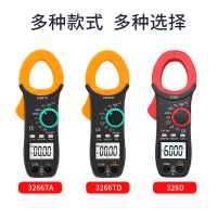 万用表3266TD高精度万用表阿斯卡利钳形电流表ASCARI温度频率电容电流钳表 3266TA标配+特尖表笔