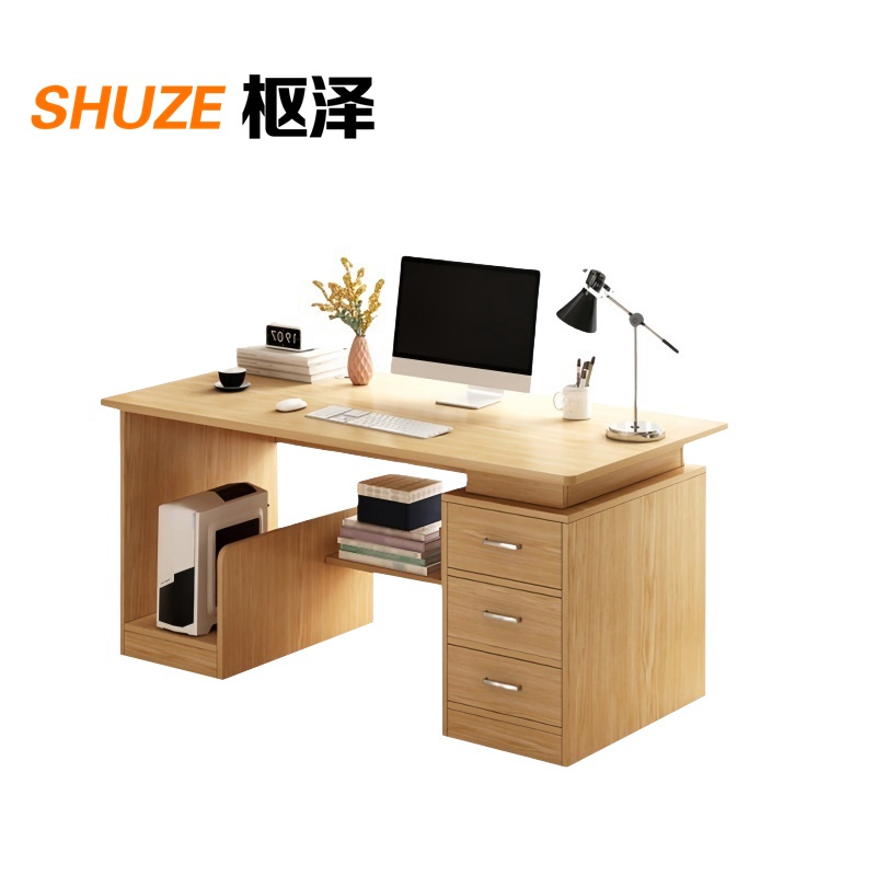 枢泽 电脑桌 1400*600*750mm 张高清大图