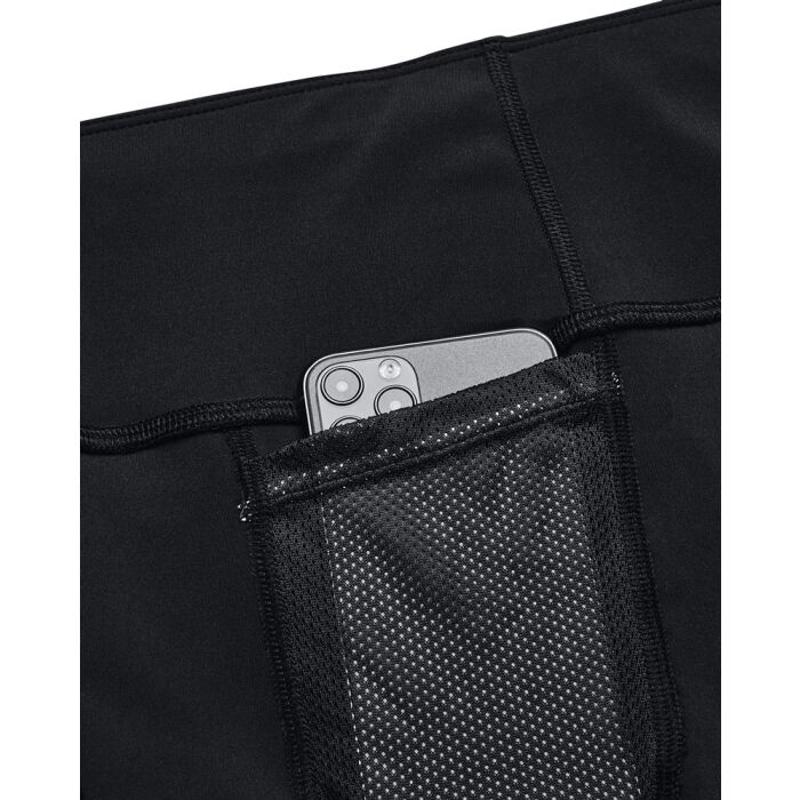 Under Armour裤子高弹裹身运动裤女款女士健美操训练瑜伽裤显瘦束脚休闲裤高清大图