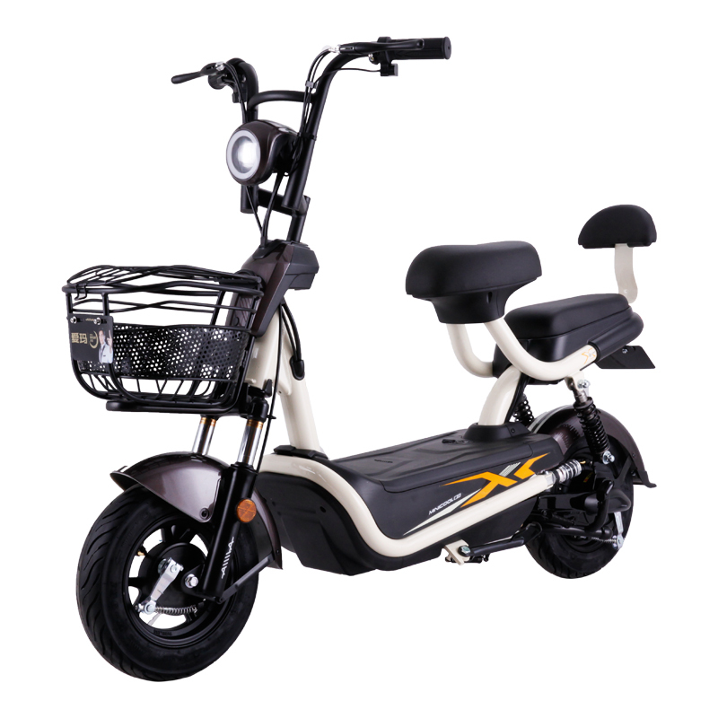 爱玛电动车mini酷迅电动滑板车真空轮胎铝合金轮毂防水电池盒全国联保