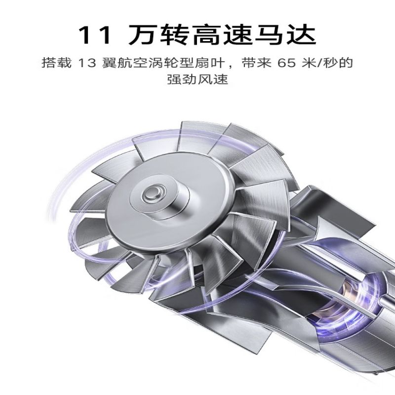 小米(mi)米家水离子高速吹风机H701负离子高清大图