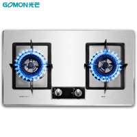 光芒(GOMON)嵌入式燃气灶800X 煤气灶台灶具 3.8kW大火力 不锈钢 天然气