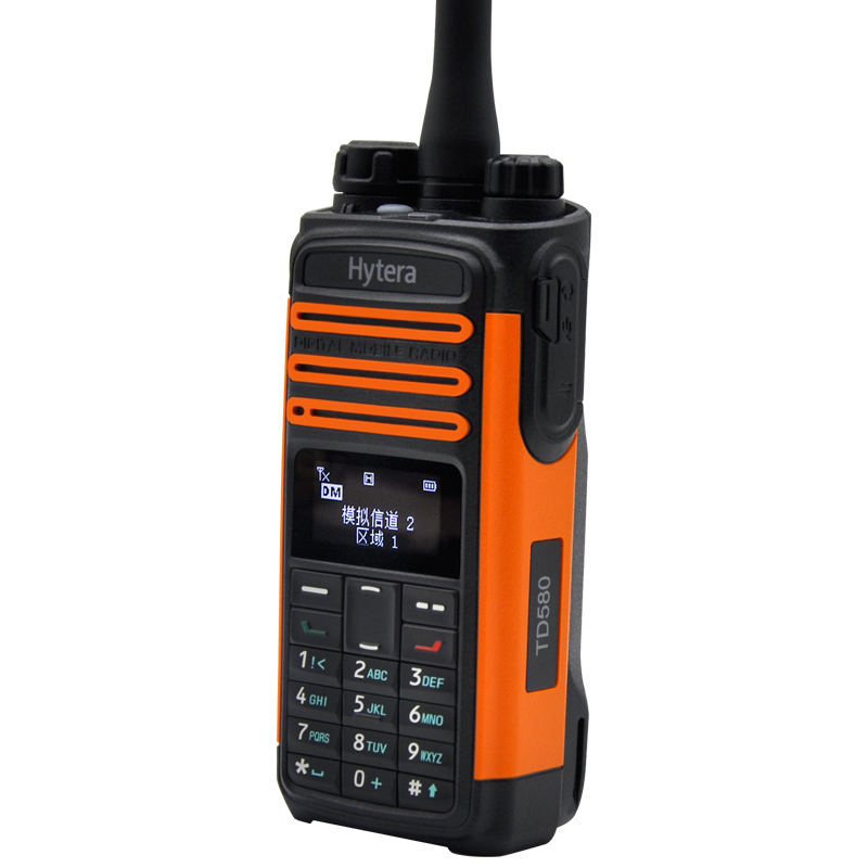 海能达(Hytera)TD580 数字专业商用对讲机 可手动调频350-470Mhz