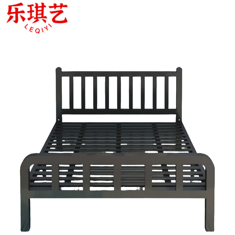 乐琪艺铁架床135*200*94cm张高清大图