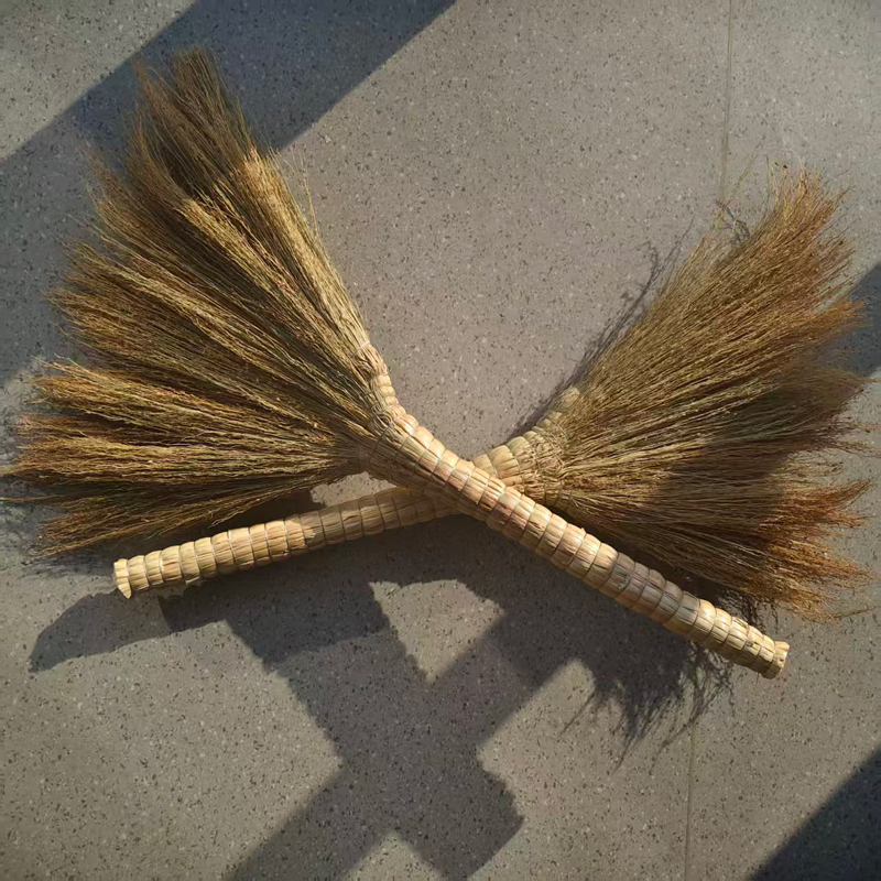 锦创天诚 加厚高粱扫把老式手工清洁笤帚高清大图