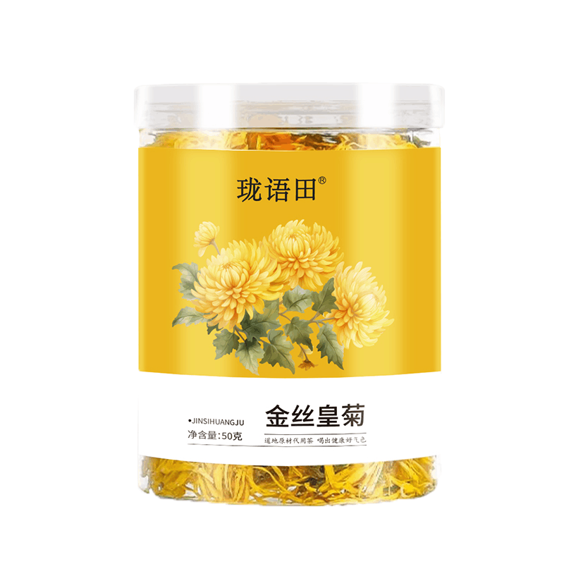 珑语田 金丝皇菊 50克/罐图片