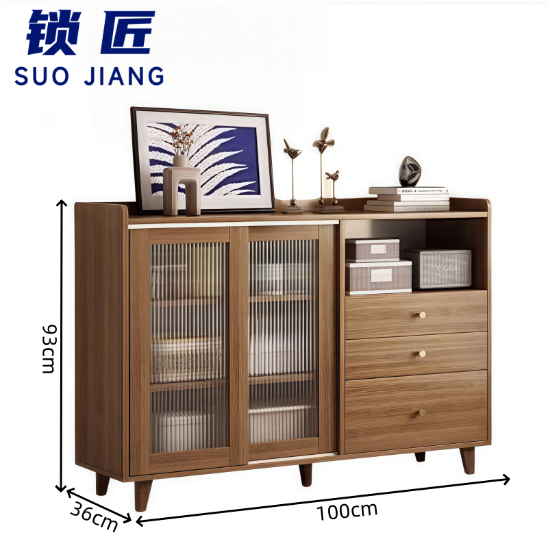 锁匠 餐边 柜 储物柜100cm 个