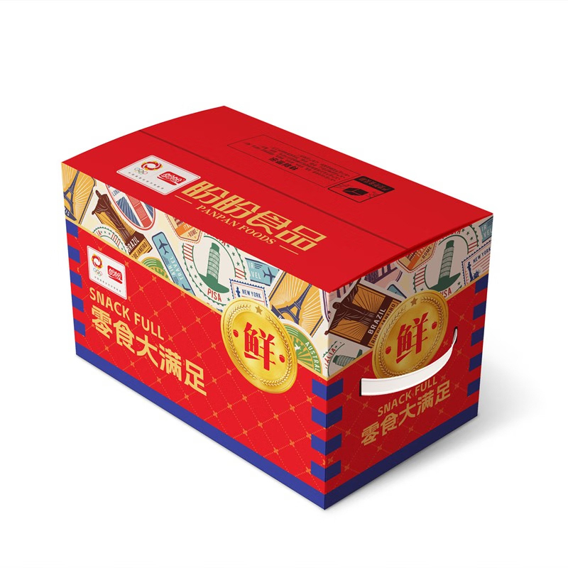 盼盼零食大礼包饼干果干坚果零食846克