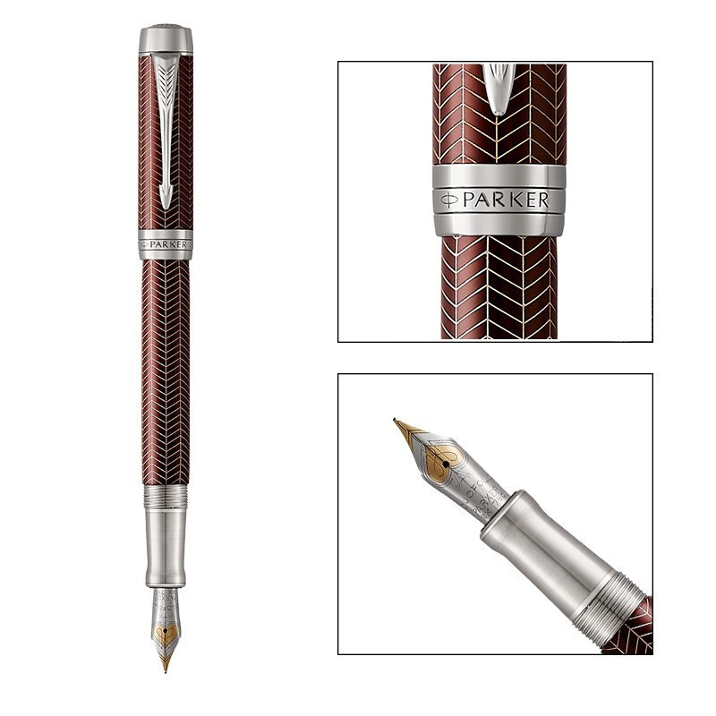 派克(PARKER)钢笔 世纪系列勃艮第之恋墨水笔 商务办公领导专用
