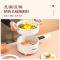 四季沐歌(MICOE)电煮锅家用多功能一体锅宿舍电火锅迷你料理锅不粘锅大容量电炒锅