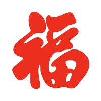 无胶玻璃门贴纸宽80cm*高80cm大福一个
