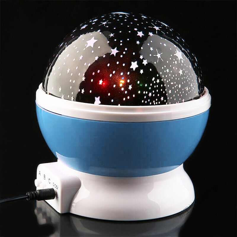 苏宁放心购 床头小夜灯婴儿灯 浪漫小夜灯满天星梦幻旋转星空投影灯儿童卧室安睡灯情侣生日舞台氛围灯高清大图