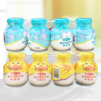 娃哈哈爽歪歪饮品儿童乳酸菌8090后怀旧小零食 钙多多200ml*12瓶 包邮