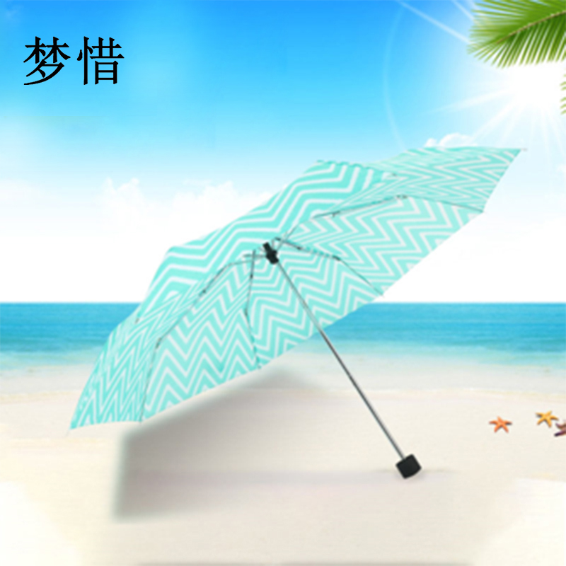 梦惜 手动钢骨伞架 涤丝布雨伞 塑料手柄 YF-S2021037/把高清大图