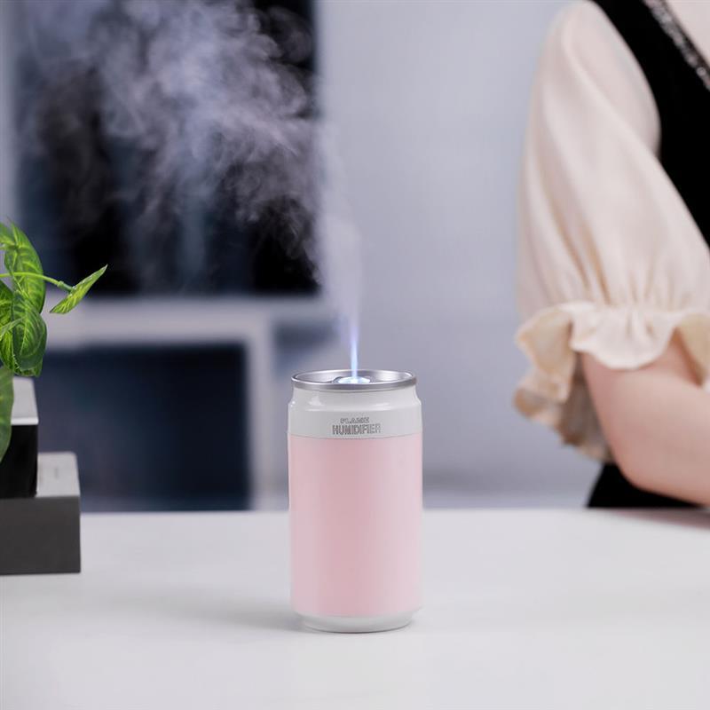 加湿器迷你车载家用卧室办公孕妇创意超静音usb空气大容量|天空蓝[二代新款]裸机