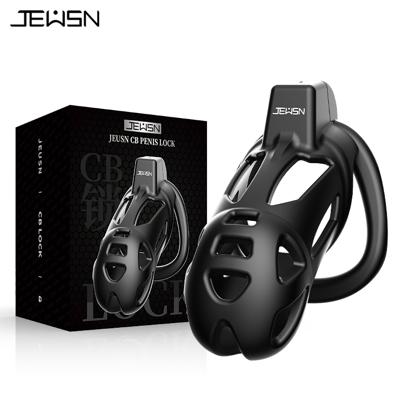 久兴(JEUSN)CB锁阴茎上锁器SM道具情趣用品男用贞操锁男性阴茎锁调教裤器戒撸贞操裤锁成人用品 黑【露乳文胸+开裆T裤】7896 均码