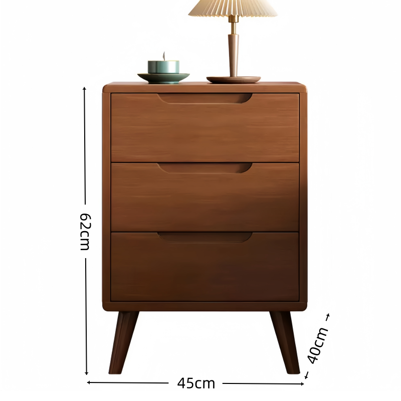 烁恒 床头柜木质 个高清大图