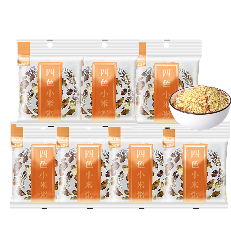 燕之坊四色小米粥150g*7包五谷杂粮粗粮营养粥早餐组合原材料