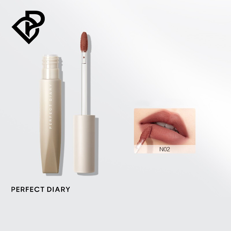 完美日记绵柔绒雾软陶唇泥N02