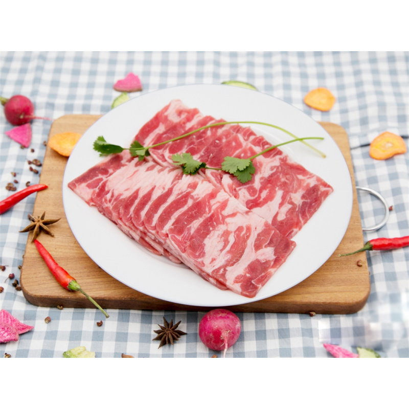 游牧御品 韩式烤羊肉片300g*2袋 原肉厚切 烤肉涮火锅 食材