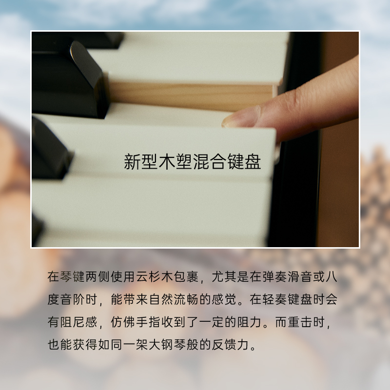 卡西欧电钢琴PXS5000 PUG系列混合重锤88键便携考级演奏家用蓝牙双电时尚电钢琴