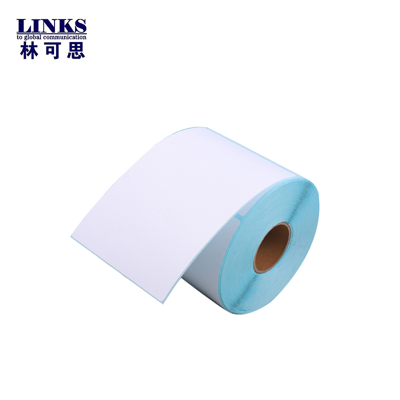 林可思 不干胶打印热敏纸 100*40mm 卷