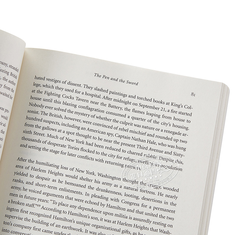 [正版]中商原版亚历山大·汉密尔顿 英文原版 Alexander Hamilton 传记 Ron Chernow 罗恩高清大图